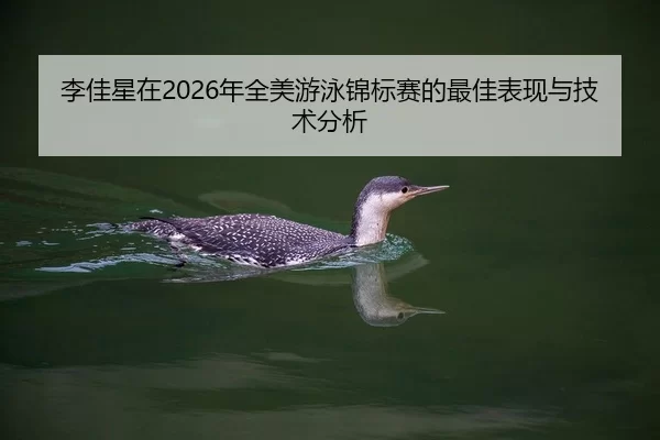 李佳星在2026年全美游泳锦标赛的最佳表现与技术分析